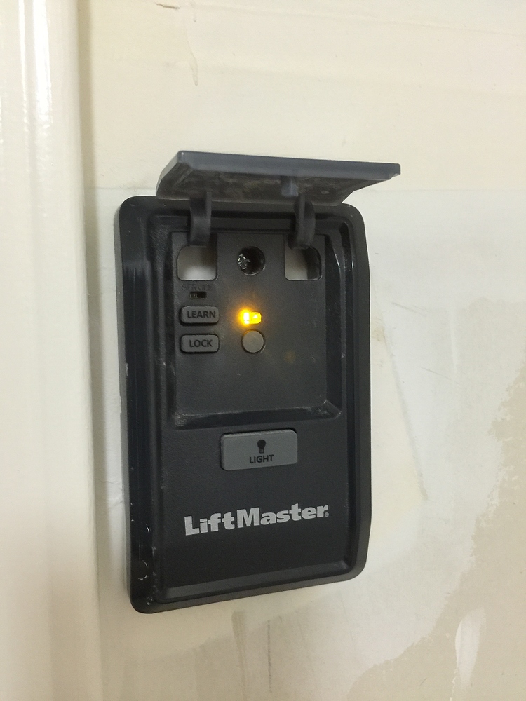 liftmaster garage door won t open with wall switch