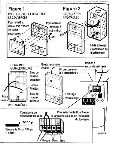 01-Débranchez et installer la manette murale