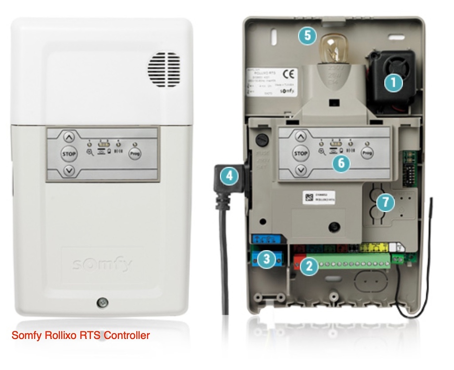 Somfy roller door compatibility /wiring help (UK) Install Garadget